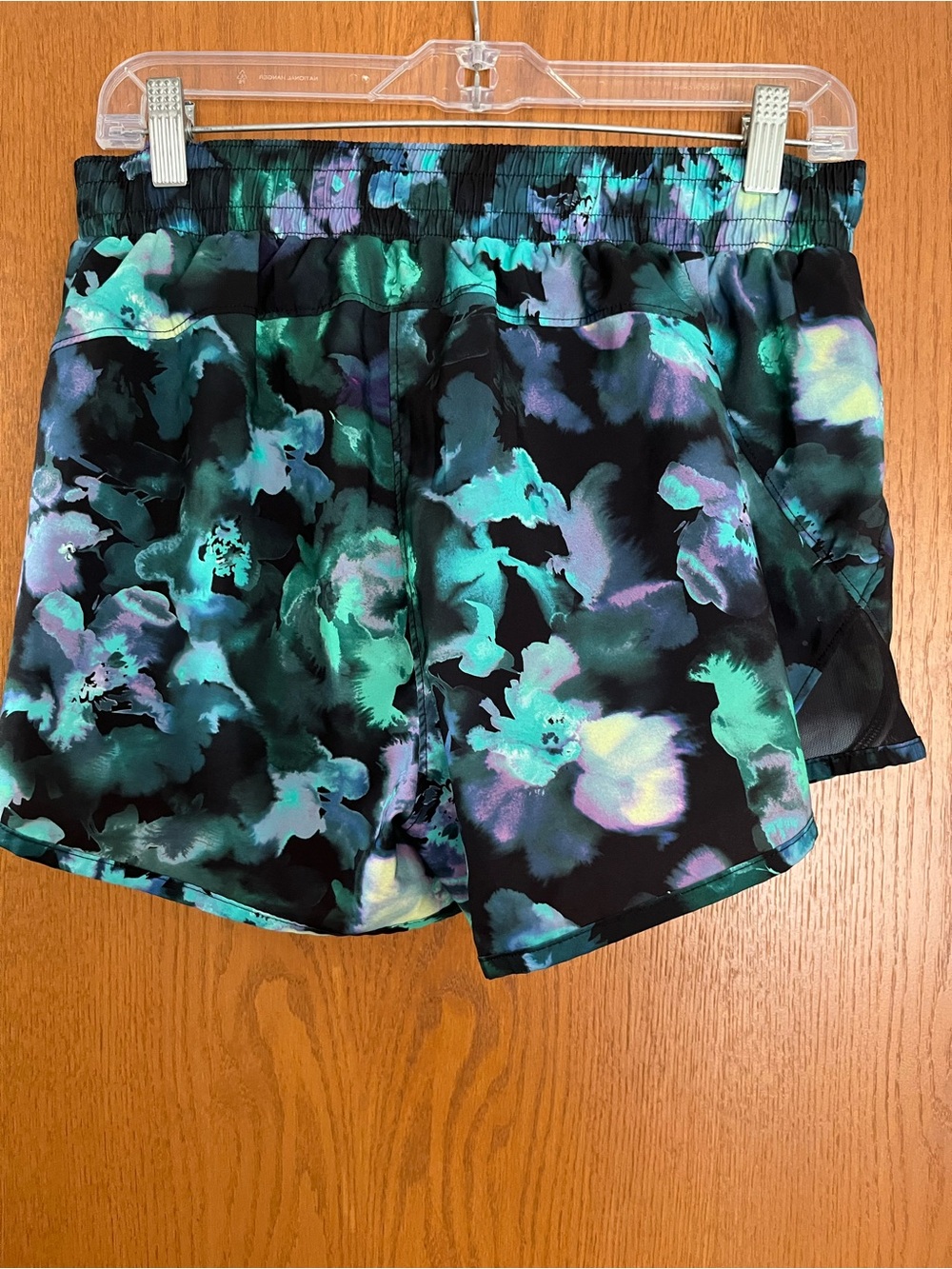 All in Motion Running Shorts Watercolor Floral Size Medium - Picture 2 of 6
